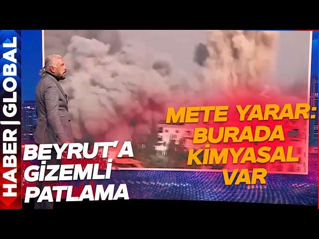 İsrail Dev Bombalar ile Gizli Tüneli Vurdu! Mete Yarar Patlamayı Analiz Etti: Burada Kimyasal Var