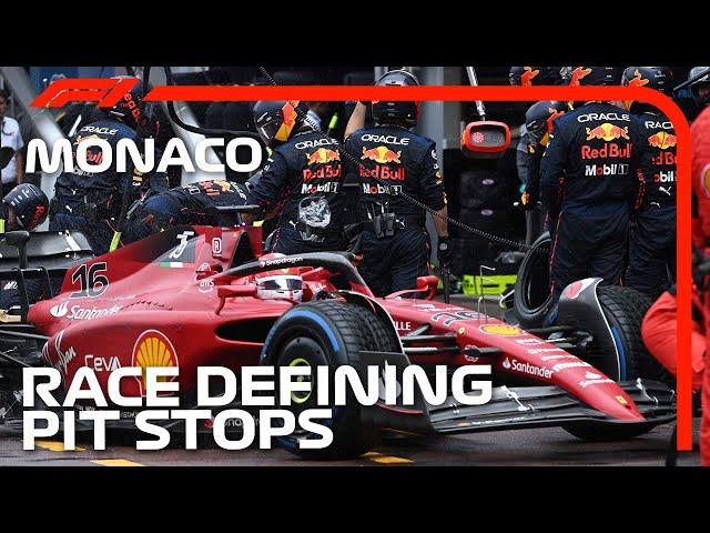 The Race Defining Pit Stops | 2022 Monaco Grand Prix