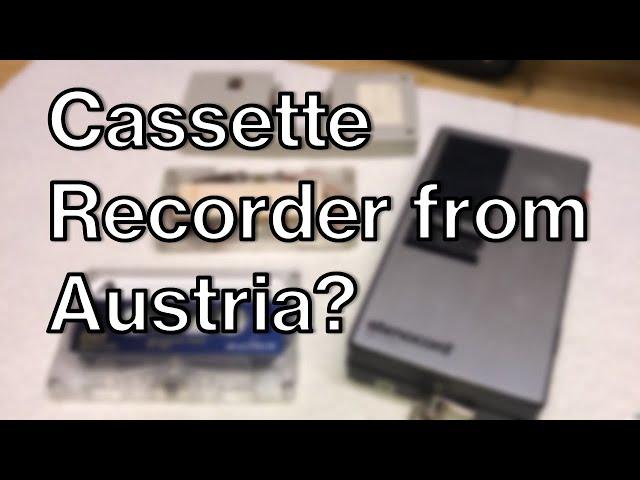 Stenocord Dictation Tape Recorder Format from Austria