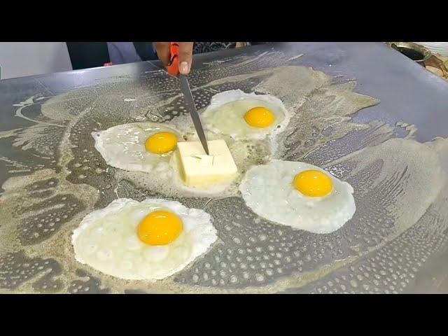 Extremely Butter Loaded Egg Compilation | World's Best Egg Dishes | Raju Omlet | Indian Street Food