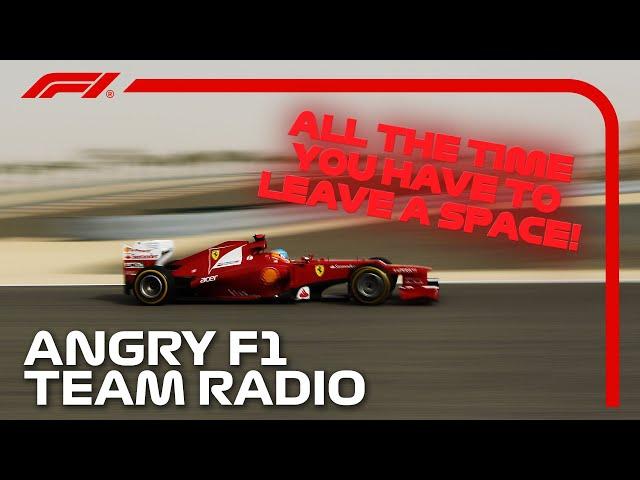 F1 Team Radio But The Drivers Keep Getting Angrier