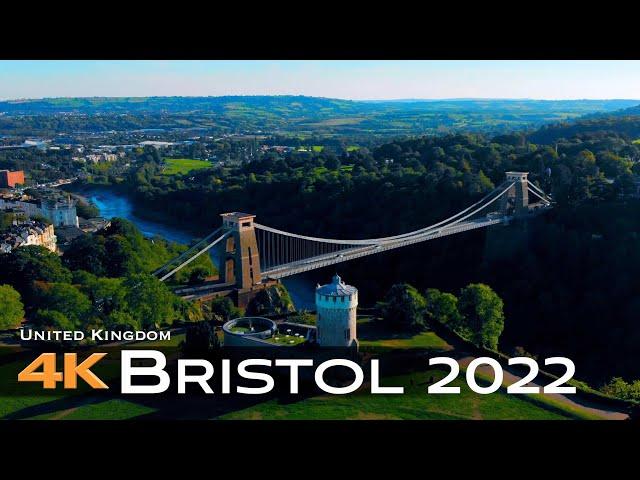 BRISTOL  4K Drone Aerial | United Kingdom England