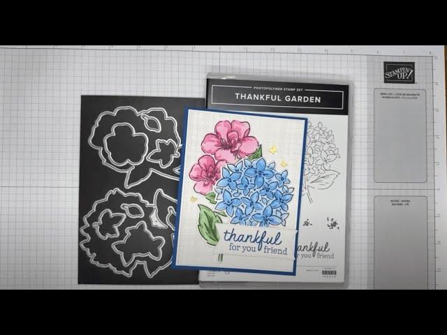 Stampin’ Up! Thankful Garden Thank You Friend Card #diy #papercraf #cardmaking #foldablepapercrafts