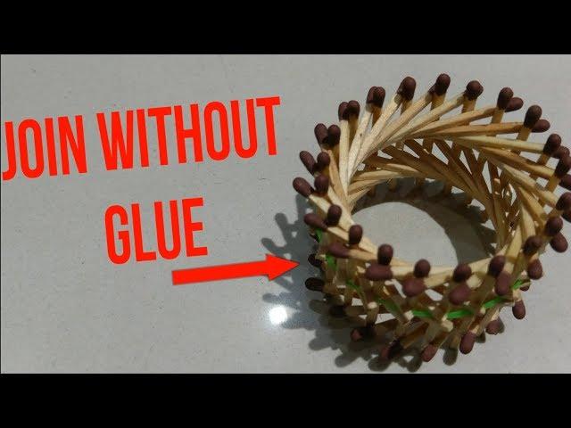 How to join MATCHSTICKS without GLUE || Life Hacks || by EASYWAYZ