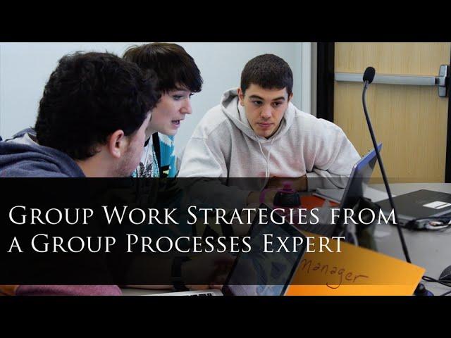 The Extraordinary Teaching Project: Group Work Strategies from a Group Processes Expert