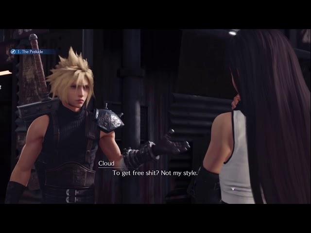 Final Fantasy 7 Remake — Compilation of Cloud Strife swearing