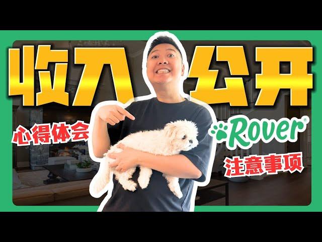 Rover副业收入大公开！  狗保姆一個月賺多少？注意事项｜如何提高客单价建议