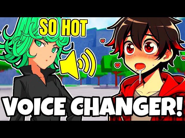 Trolling SIMPS With A TATSUMAKI VOICE CHANGER.. (The Strongest Battlegrounds)