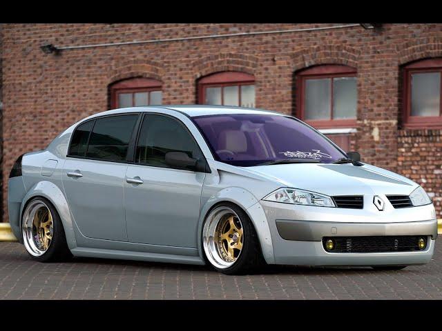 Renault Megane// EXTREME VIRTUAL TUNING Timelapse (Photoshop Render)