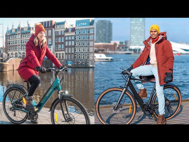 Fiido C21 & Fiido C11 Pro E-Bike Review | Tested in Amsterdam, the Bike Capital!