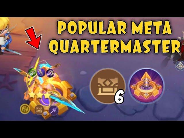 FANNY SKILL 3 ZILONG QUARTERMASTER !! SECRET META COMBO !! MAGIC CHESS MOBILE LEGENDS