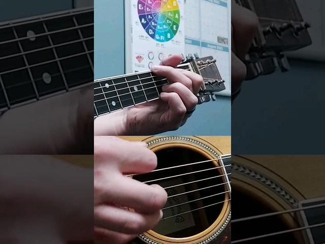 Beginner Practice Tip: Hit the root note of the chord you are changing to before you strum #shorts