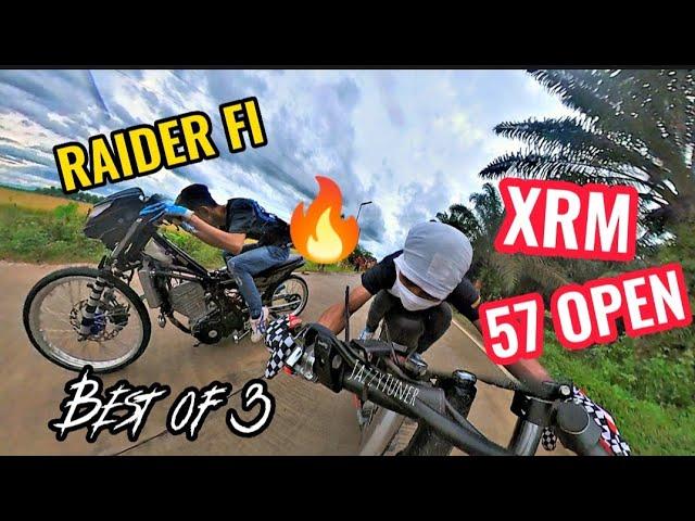 Labanan ng Raider FI at Honda XRM 57 Open