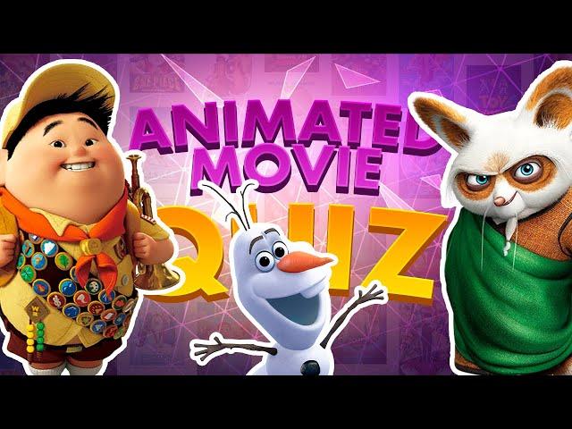 ULTIMATE ANIMATED MOVIE QUIZ #2 | Images, Audio Fragment, Locations , What's hidden, Characters