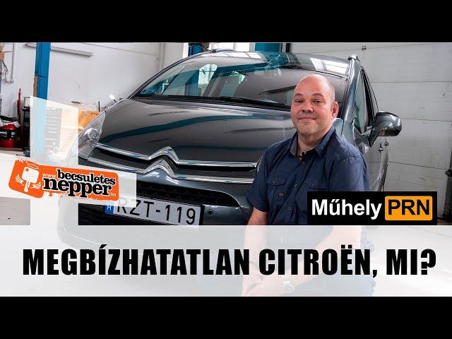 MűhelyPRN 104: Megbízhatatlan Citroën, mi?