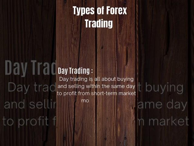 Forex Trading Types #trader #scalping #daytrading #swingtrading #currencytrading