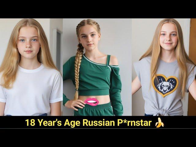 18 Year's Russian New Teen Star In 2024 Top Young Teenage Love Actress Most Beautiful Love Actress