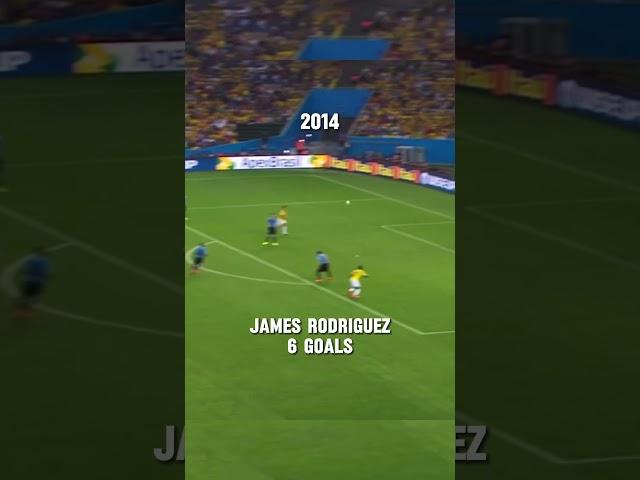 Top Scorer in ever World Cup since 2010 #shorts #goviral #viral #foryou #football