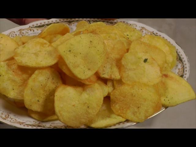 The chips are homemade. The most delicious and simple recipe!