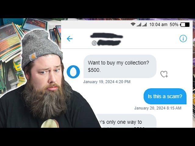 This Guy Slid Into My DMs, and Then I Bought His Collection. Did We Get Scammed?