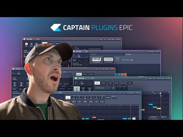 Using Captain & Pilot Plugins by @mixedinkey to make a BEAT!! 