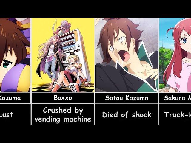 Deaths in Anime can be like...