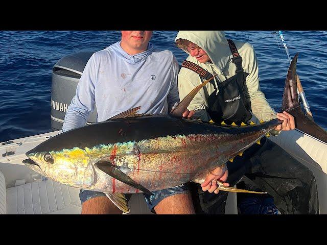 'YELLOWFIN TUNA EVERYWHERE' Fishing in the BAHAMAS - Ep. 47