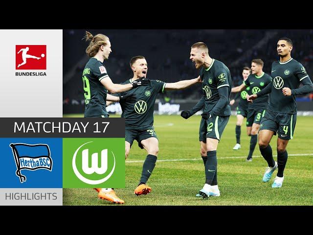 Wolves are Unstoppable | Hertha BSC - VfL Wolfsburg 0:5 | Highlights | MD 17 – Bundesliga 2022/23