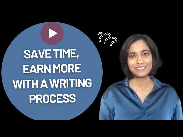 Why do medical and health writers use a set process to write?