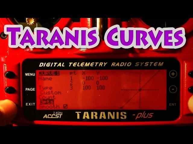 Настройка кривых на FrSky Taranis (OpenTX)