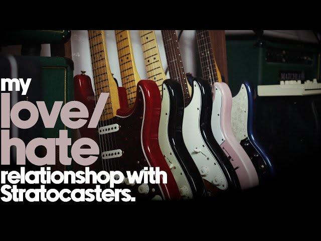 My love/hate relationship with Stratocasters | Rundown of all my Strats