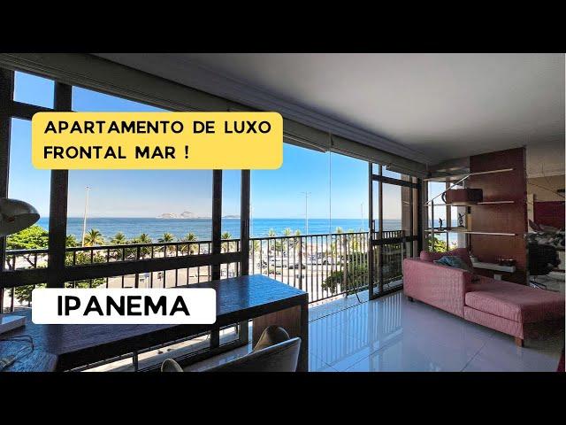 Ipanema, Apartamento de LUXO com vista panorâmica da Praia de Ipanema - Avenida Vieira Souto.