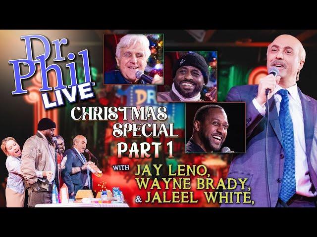 Dr Phil LIVE! With Jay Leno, Wayne Brady, & Jaleel White | Holiday Special Part One