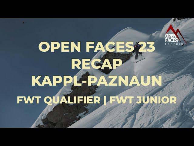 OPEN FACES 3* FWT QUALIFIER Kappl/Paznaun - Best Action/Recap