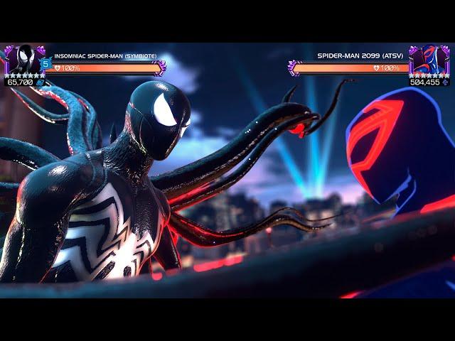 Marvel's Spider-man 2 Symbiote | MCOC Gameplay | Special Moves of Insomniac Spider-Man PS5