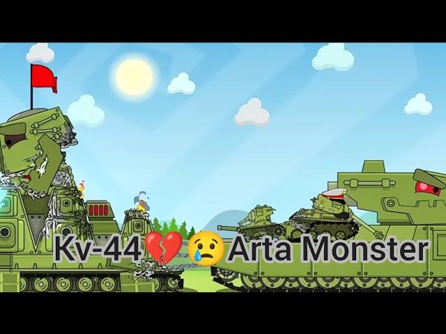 Kv-44 and Arta Monster friendship ended?  (Homeanimations) Edit