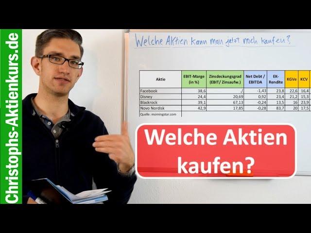 Welche Aktien kann man jetzt noch kaufen?