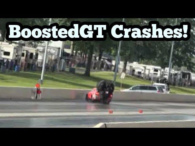 BoostedGT Crashes at Summit Motorsports Park No Prep Kings