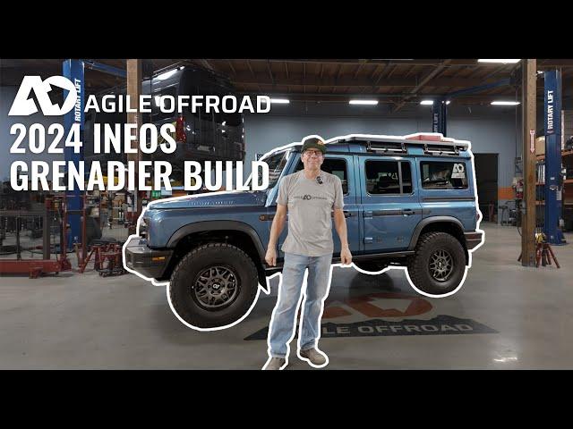 AGILE OFFROAD’S NEWEST BUILD – 2024 INEOS GRENADIER