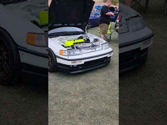 k swapped crx with nitrous looks awesome #honda #jdm #vtec #kseries #fast #modified