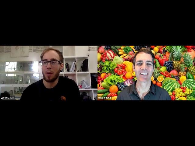 Fruitarian Vic Wheeler Interviews Mike Young of aPlantBasedDiet.org