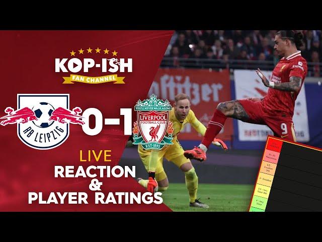 RB LEIPZIG 0-1 LIVERPOOL | REDS KEEP 100% UCL RECORD | LIVE MATCH REACTION & PLAYER RATINGS