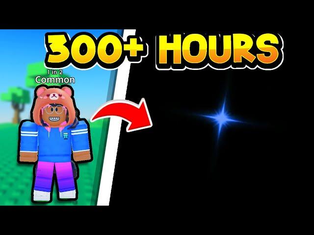 I Spent 300+ HOURS with INSANE LUCK in Roblox Sols RNG...