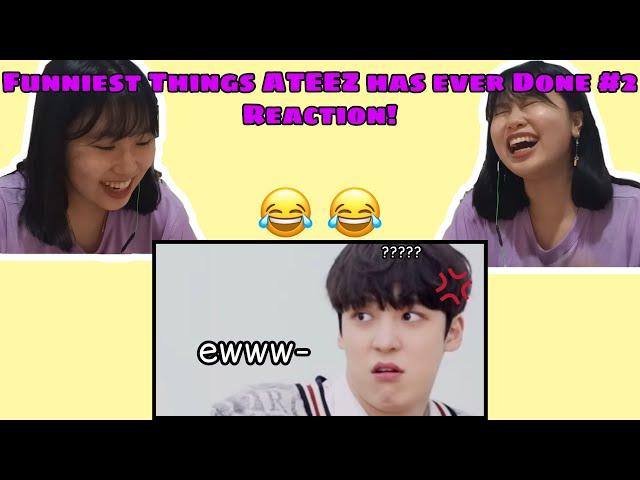 Funniest things ateez has ever done #2 First Time Reaction! by idkwhattoname 