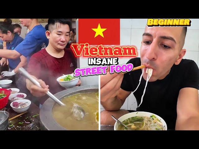 24 Hours of VIETNAM STREET FOOD in Hanoi!! Vietnam Noodles + BEST Breakfast in Vietnam!