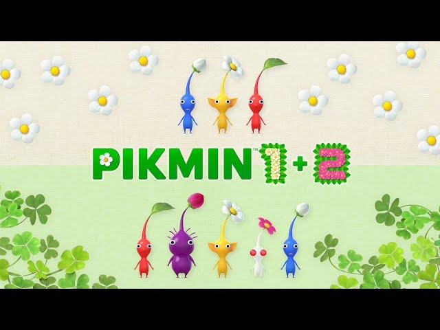 Pikmin 1 + 2 (Switch) - Full Game 100% Walkthrough (No Deaths)