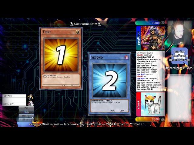 Siwski (Goat Control) vs Dale Bellido (Goat Control) [Duel Review]