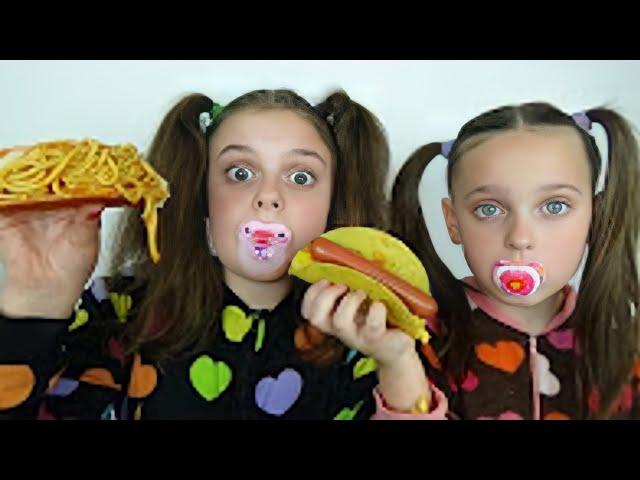 Bad Baby Taco Challenge Taste Test Spaghetti Pizza Hot Dog Tacos