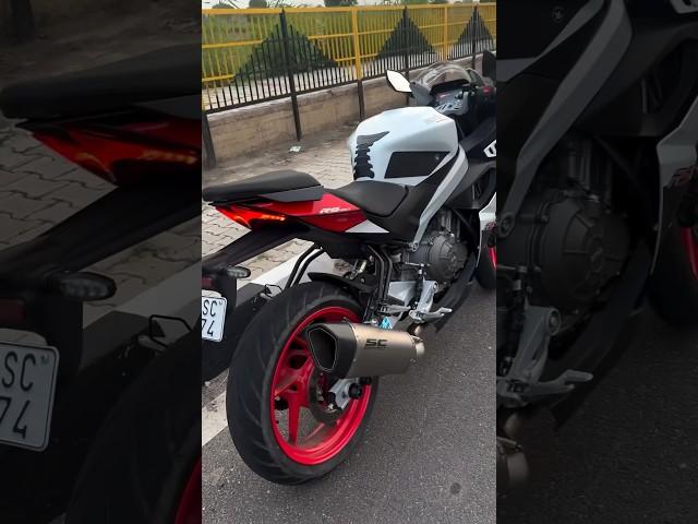 Aprilia rs457 with sc project exhaust…#rs457 #aprilia #superbike #exhaustsound #shortsyoutube