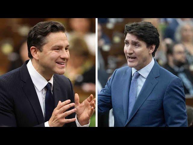 Trudeau, Poilievre scrap over carbon tax in Parliamentary return